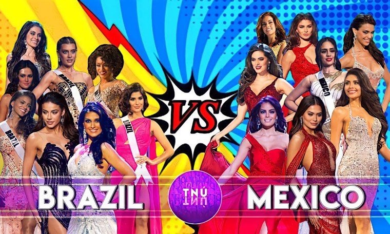 BRAZIL v/s. MEXICO | MISS UNIVERSE (2000 – 2021) BRAZIL v/s. MEXICO | MISS UNIVERSE (2000 – 2021)