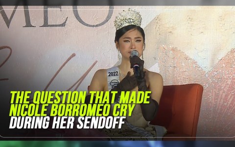 Why Nicole Borromeo cried at sendoff to Miss International pageant | ABS-CBN News Why Nicole Borromeo cried at sendoff to Miss International pageant | ABS-CBN News