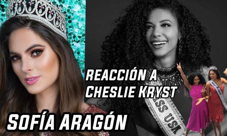 Sofía Aragón reacciona conmocionada a Miss USA Cheslie Kryst y su partida Sofía Aragón reacciona conmocionada a Miss USA Cheslie Kryst y su partida