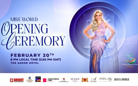 71st Miss World Opening Ceremony | Delhi – India 71st Miss World Opening Ceremony | Delhi – India