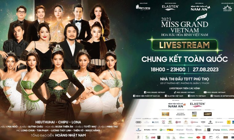 CHUNG KẾT TOÀN QUỐC MISS GRAND VIETNAM – HOA HẬU HÒA BÌNH VIỆT NAM 2023 || NGÀY 27/08/2023 CHUNG KẾT TOÀN QUỐC MISS GRAND VIETNAM – HOA HẬU HÒA BÌNH VIỆT NAM 2023 || NGÀY 27/08/2023