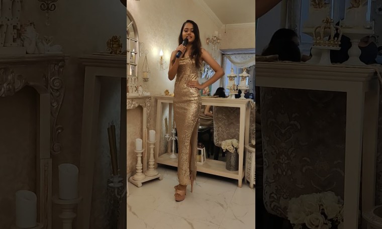 Tiara Girl Kashish introduces herself during her Pageant Coaching for Miss India 2021 Tiara Girl Kashish introduces herself during her Pageant Coaching for Miss India 2021