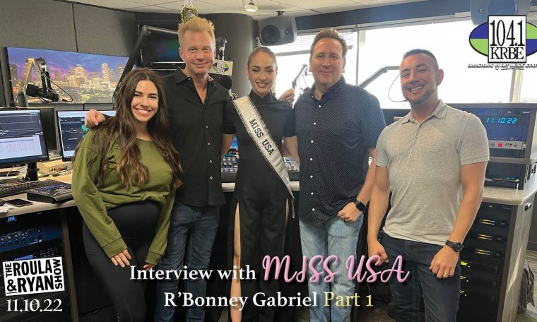 Interview with Miss USA 2022, R'Bonney Gabriel, Part 1 | 11.10.22 Interview with Miss USA 2022, R'Bonney Gabriel, Part 1 | 11.10.22