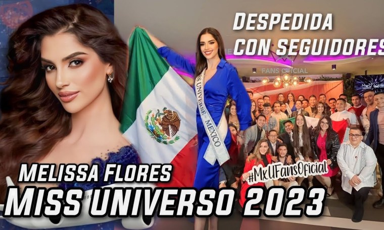 Miss Universo 2023 – Melissa Flores se despide de México con Seguidores y Lupita Jones Miss Universo 2023 – Melissa Flores se despide de México con Seguidores y Lupita Jones