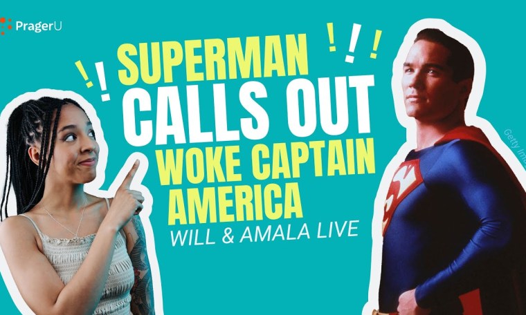 Superman Calls Out WOKE Captain America Superman Calls Out WOKE Captain America