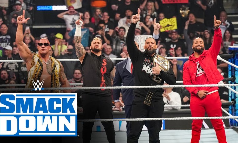 FULL SEGMENT — Rock and Reigns lay the SmackDown on the WWE Universe: SmackDown, Feb. 16, 2024 FULL SEGMENT — Rock and Reigns lay the SmackDown on the WWE Universe: SmackDown, Feb. 16, 2024