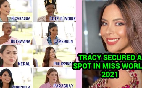TRACY SECURED A SPOT IN THE TOP 30 IN MISS WORLD 2021 COMPETITION, LUMALABAN! TRACY SECURED A SPOT IN THE TOP 30 IN MISS WORLD 2021 COMPETITION, LUMALABAN!