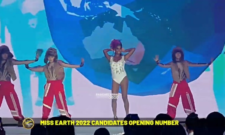 MISS EARTH 2022 CORONATION NIGHT OPENING NUMBER MISS EARTH 2022 CORONATION NIGHT OPENING NUMBER