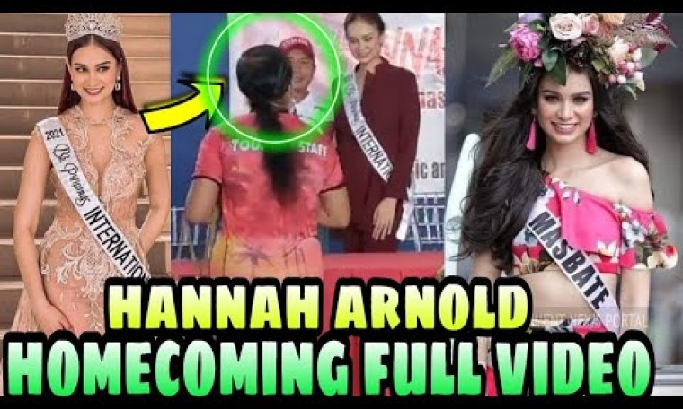 BINIBINING PILIPINAS MISS INTERNATIONAL 2021 HANNAH ARNOLD HOMECOMING PARADE BINIBINING PILIPINAS MISS INTERNATIONAL 2021 HANNAH ARNOLD HOMECOMING PARADE