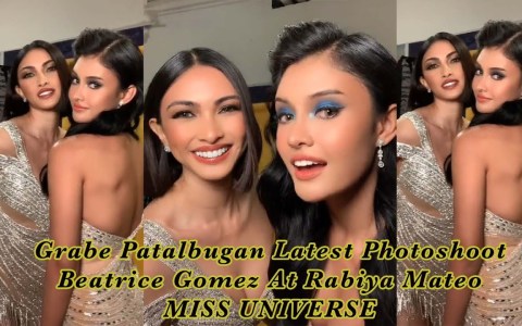 Beatrice Gomez At Rabiya Mateo Patalbugan Latest Photoshoot MISS UNIVERSE 2021 Beatrice Gomez At Rabiya Mateo Patalbugan Latest Photoshoot MISS UNIVERSE 2021