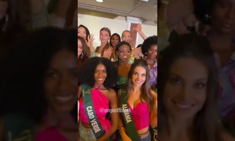 Contestants of Miss Earth 2022 beam with excitement during Welcome Dinner at Versailles Palace in Alabang. Contestants of Miss Earth 2022 beam with excitement during Welcome Dinner at Versailles Palace in Alabang.