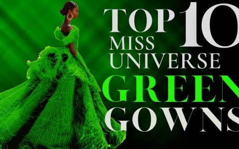 WOW! Miss Universe Best GREEN Gowns! Top 10 WOW! Miss Universe Best GREEN Gowns! Top 10