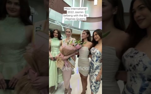 Jasmin Selberg of Miss International 2022 Joins the Bb. Pilipinas Queens Jasmin Selberg of Miss International 2022 Joins the Bb. Pilipinas Queens