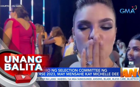 Ilang miyembro ng selection committee ng Miss Universe 2023, may mensahe kay Michelle Dee | UB Ilang miyembro ng selection committee ng Miss Universe 2023, may mensahe kay Michelle Dee | UB