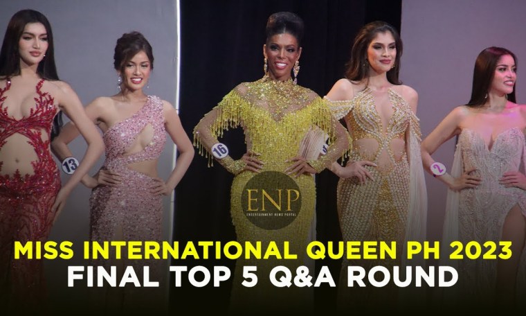 Miss International Queen Philippines 2023 Final Top 5 Question and Answer Round Miss International Queen Philippines 2023 Final Top 5 Question and Answer Round