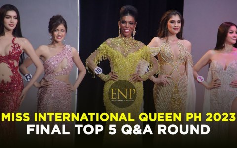 Miss International Queen Philippines 2023 Final Top 5 Question and Answer Round Miss International Queen Philippines 2023 Final Top 5 Question and Answer Round