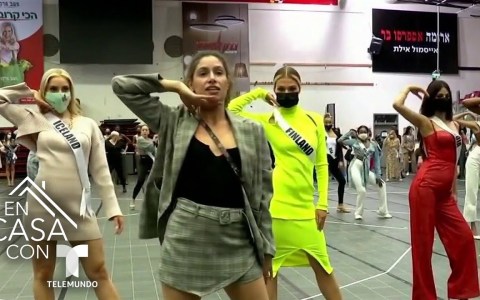 Así son los arduos ensayos de las candidatas a Miss Universo 70ª edición | Telemundo Así son los arduos ensayos de las candidatas a Miss Universo 70ª edición | Telemundo