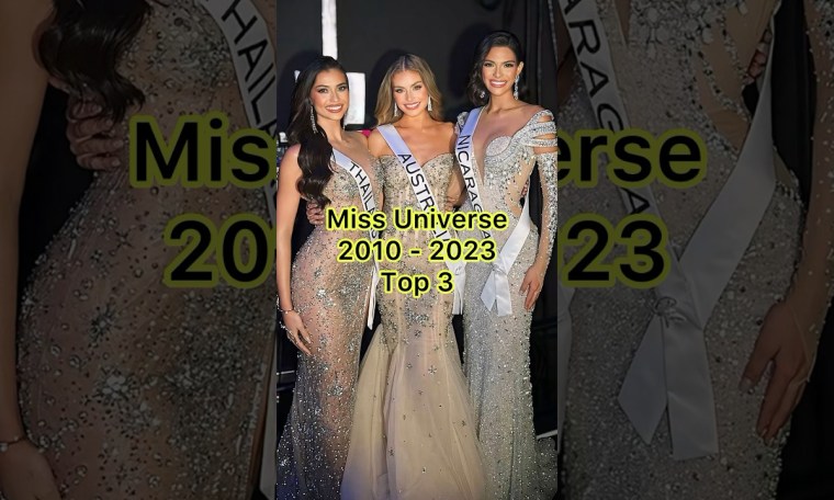 Top 3 Miss Universe Winners from 2010-2023 #missuniverso #beautypageant #missuniverse #top3 Top 3 Miss Universe Winners from 2010-2023 #missuniverso #beautypageant #missuniverse #top3