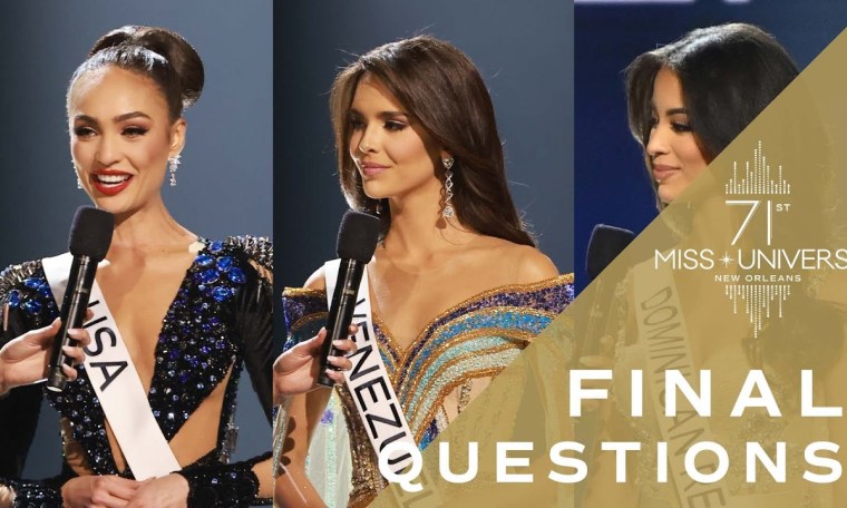 71st MISS UNIVERSE – Final Questions! | Miss Universe 71st MISS UNIVERSE – Final Questions! | Miss Universe