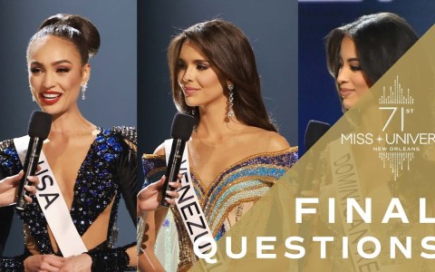 71st MISS UNIVERSE – Final Questions! | Miss Universe 71st MISS UNIVERSE – Final Questions! | Miss Universe