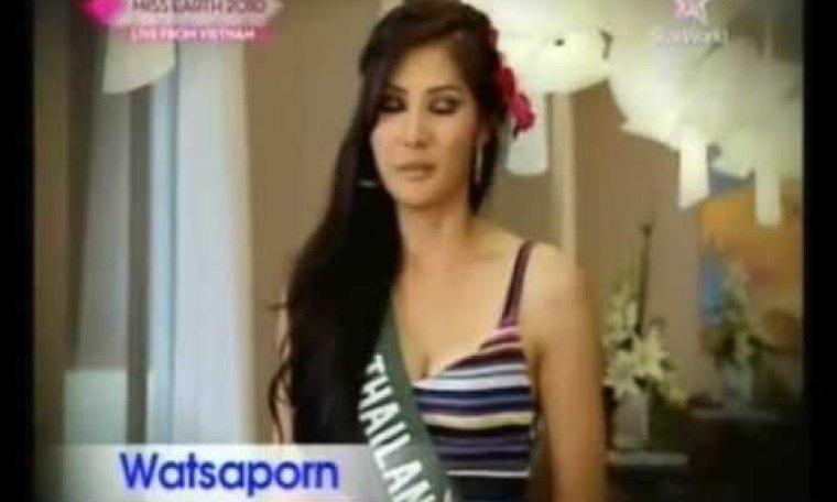 MISS EARTH WATER 2010 : Miss Thailand Watsaporn Wattanakoon MISS EARTH WATER 2010 : Miss Thailand Watsaporn Wattanakoon