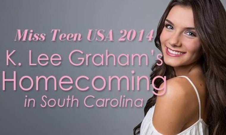 Miss Teen USA 2014 K. Lee Graham's Homecoming Miss Teen USA 2014 K. Lee Graham's Homecoming