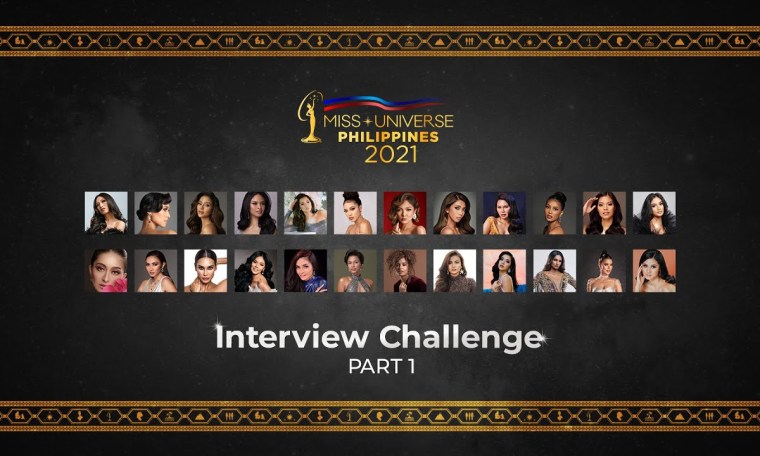 Miss Universe Philippines 2021 Interview Challenge – Part 1 Miss Universe Philippines 2021 Interview Challenge – Part 1