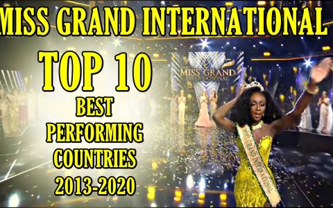 Miss Grand International | TOP 10 | Best Performing Countries (2013-2020) Miss Grand International | TOP 10 | Best Performing Countries (2013-2020)