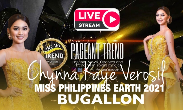 LIVE | Miss Philippines Earth 2021 Bugallon CHYNNA KAYE VEROSIL at Pageant Trend LIVE | Miss Philippines Earth 2021 Bugallon CHYNNA KAYE VEROSIL at Pageant Trend