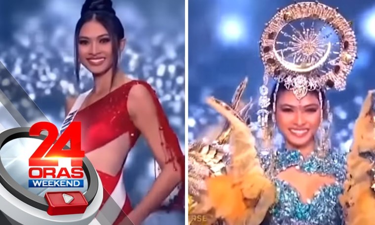 Beatrice Gomez, pasabog ang performance at costume sa Ms. U preliminary night | 24 Oras Weekend Beatrice Gomez, pasabog ang performance at costume sa Ms. U preliminary night | 24 Oras Weekend