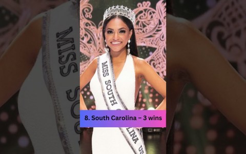 The 10 states with the most Miss USA winners #shorts The 10 states with the most Miss USA winners #shorts