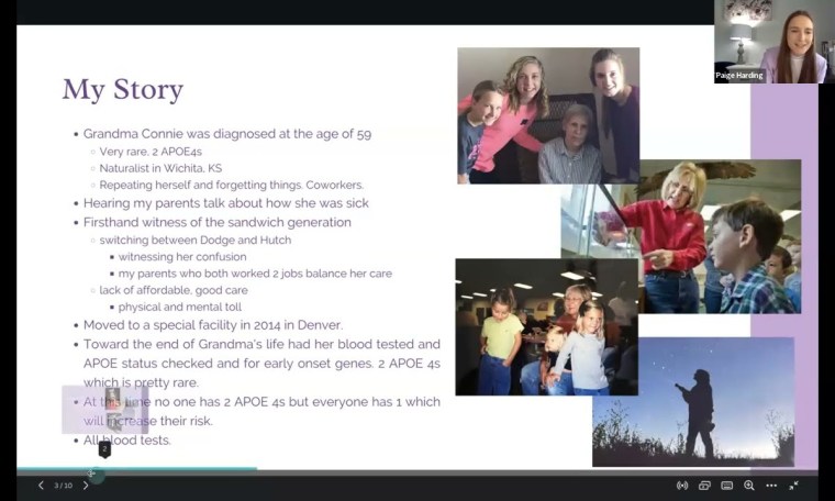 WEEKLY WEBINAR: Meet Miss Kansas Volunteer – Paige Harding – Purple Pal for Alzheimer’s Awareness WEEKLY WEBINAR: Meet Miss Kansas Volunteer – Paige Harding – Purple Pal for Alzheimer’s Awareness