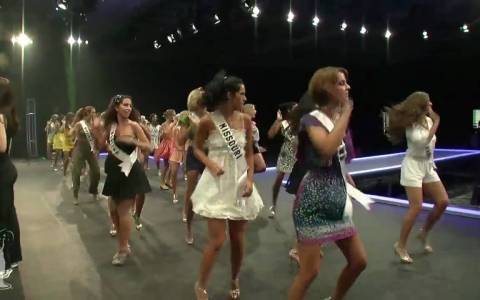 Miss Teen USA 2010 Pageant Rehearsal Miss Teen USA 2010 Pageant Rehearsal