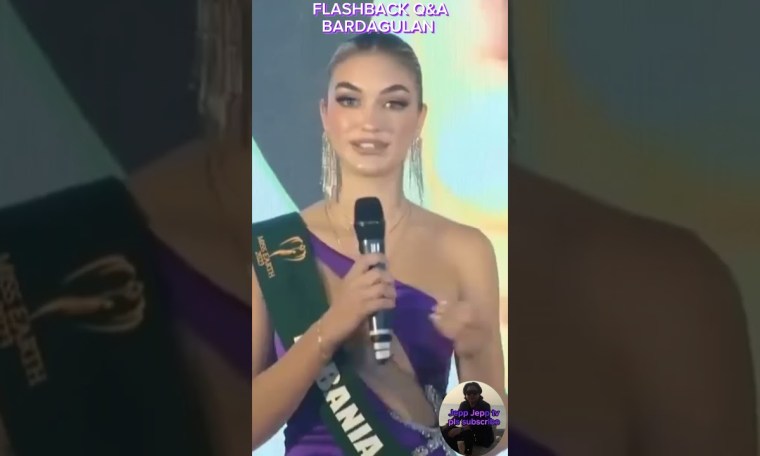 FLASHBACK Q&A BARDAGULAN MISS EARTH 2023 BEAUTY PAGEANT FLASHBACK Q&A BARDAGULAN MISS EARTH 2023 BEAUTY PAGEANT