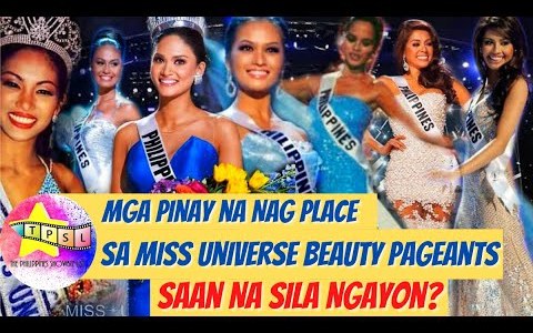 Mga Pinay na Nag Place sa Miss Universe Beauty Pageants | Saan Na sila Ngayon Mga Pinay na Nag Place sa Miss Universe Beauty Pageants | Saan Na sila Ngayon