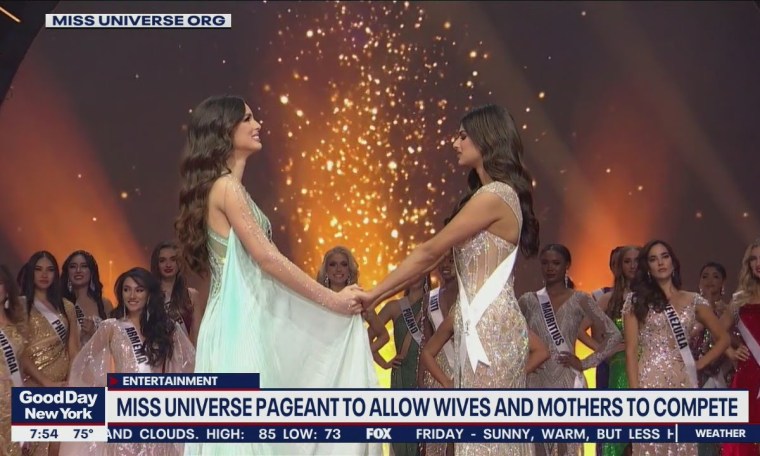 Miss Universe pageant to allow married women and mothers Miss Universe pageant to allow married women and mothers