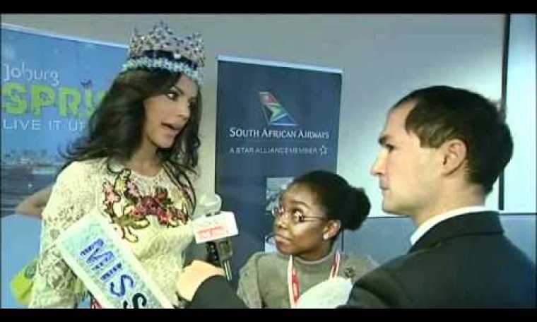 Miss World 2011, Ivian Sarcos from Venezuela, interviewed by Breaking Travel News Miss World 2011, Ivian Sarcos from Venezuela, interviewed by Breaking Travel News