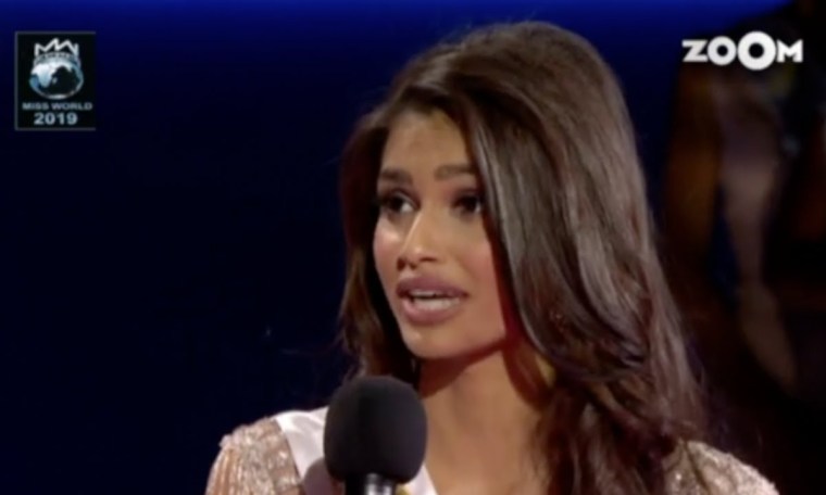 Miss World 2019 : Top 5 Q & A Miss World 2019 : Top 5 Q & A