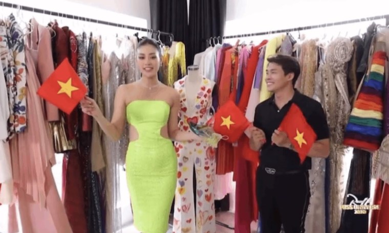 BỘ 3 NÀNG HẬU ĐỌ TRÌNH PHỐI ĐỒ TẠI MISS UNIVERSE BỘ 3 NÀNG HẬU ĐỌ TRÌNH PHỐI ĐỒ TẠI MISS UNIVERSE