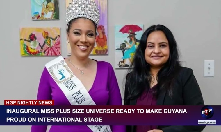 Inaugural Miss Plus Size Universe ready to make Guyana proud on international stage. Inaugural Miss Plus Size Universe ready to make Guyana proud on international stage.