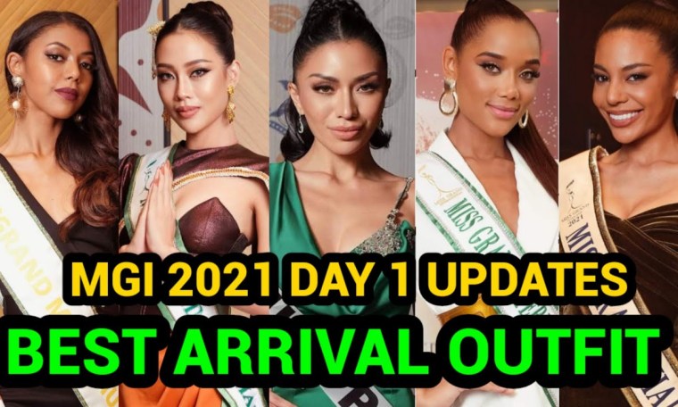 MGI 2021 DAY 1 UPDATES, BEST ARRIVAL OUTFIT MGI 2021 DAY 1 UPDATES, BEST ARRIVAL OUTFIT
