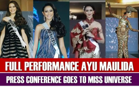 FULL PERFORMANCE AYU MAULIDA PRESS CONFERENCE GOES TO MISS UNIVERSE FULL PERFORMANCE AYU MAULIDA PRESS CONFERENCE GOES TO MISS UNIVERSE