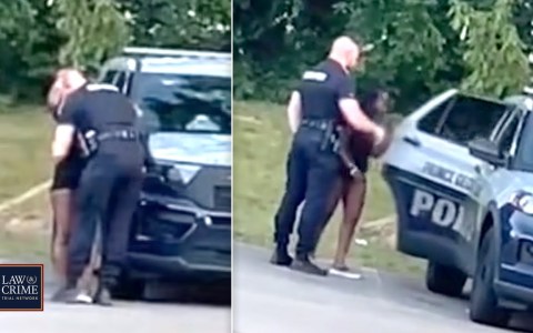 Cop Allegedly Caught Kissing, Getting in Backseat of Patrol Car with Woman Now Under Investigation Cop Allegedly Caught Kissing, Getting in Backseat of Patrol Car with Woman Now Under Investigation