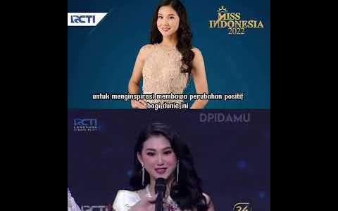 (Terjemahan) Winning Answer Audrey Winner Miss Indonesia 2022 – DPIDAMU (Terjemahan) Winning Answer Audrey Winner Miss Indonesia 2022 – DPIDAMU