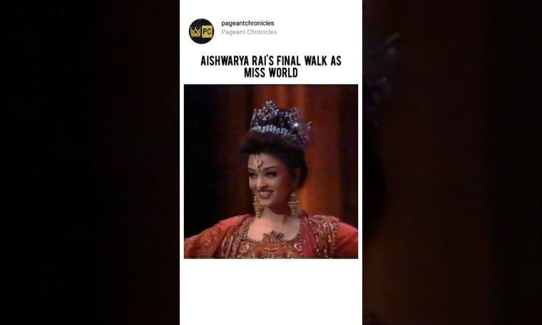 Aishwarya Rai’s Final Walk as Miss World. #missindia #bollywood #missworld #aishwaryaraibachchan Aishwarya Rai’s Final Walk as Miss World. #missindia #bollywood #missworld #aishwaryaraibachchan