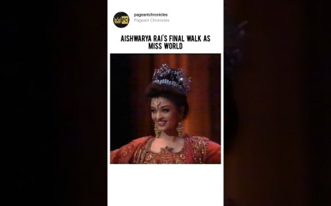 Aishwarya Rai’s Final Walk as Miss World. #missindia #bollywood #missworld #aishwaryaraibachchan Aishwarya Rai’s Final Walk as Miss World. #missindia #bollywood #missworld #aishwaryaraibachchan