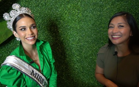 INTERVIEW WITH MISS UNIVERSE PERU, JANICK MACETA 2ND RUNNER UP AT O SKIN CARE, CERRITOS, CA 6/15/21 INTERVIEW WITH MISS UNIVERSE PERU, JANICK MACETA 2ND RUNNER UP AT O SKIN CARE, CERRITOS, CA 6/15/21