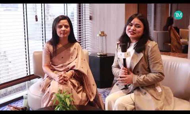 Candid conversation with TMC MP Mahua Moitra in Shillong Candid conversation with TMC MP Mahua Moitra in Shillong