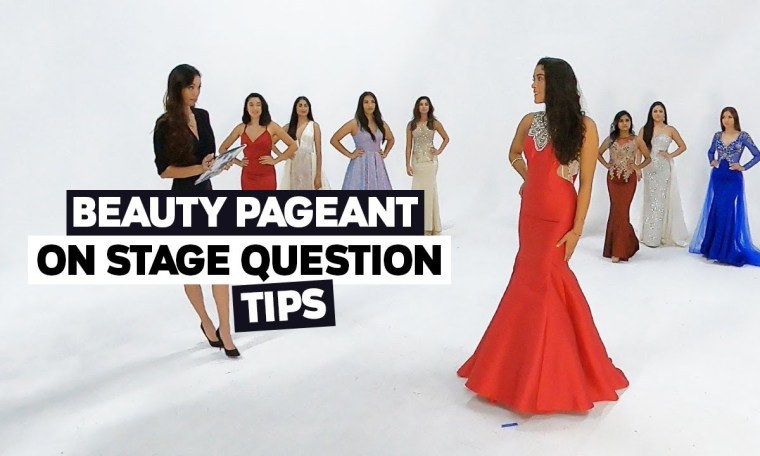 Beauty Pageant On Stage Question | Get A Better Score Beauty Pageant On Stage Question | Get A Better Score
