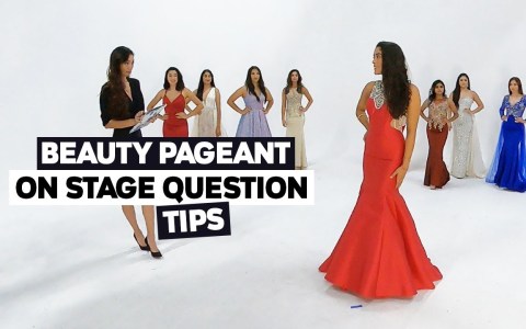 Beauty Pageant On Stage Question | Get A Better Score Beauty Pageant On Stage Question | Get A Better Score